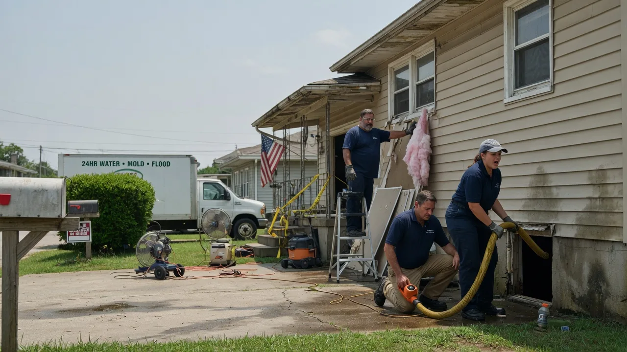 Water Damage Repair in Hammon, OK near me
